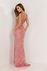 1204 Hot Pink/Silver back