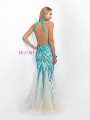 11043 Nude/Turquoise Only back