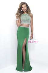 11256 Kelly Green/Silver front