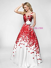 11640 White/Red Print front