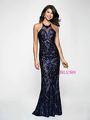 11648 Navy/Nude front