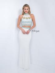 179 Ivory/Gold/Turquoise front