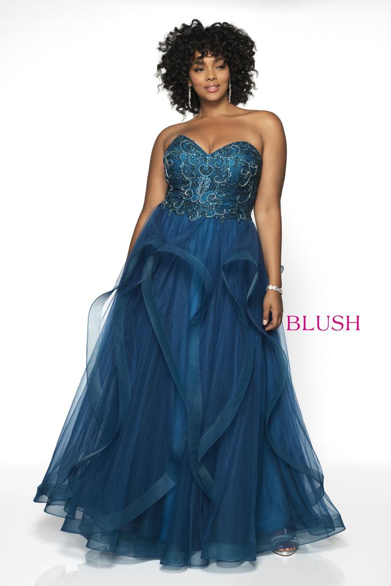 Blush W Plus size Prom 5724W