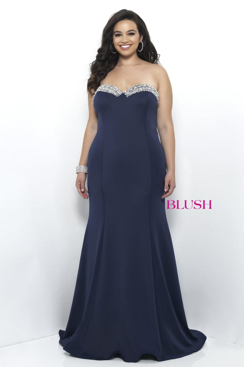 Blush W Plus size Prom 9300W