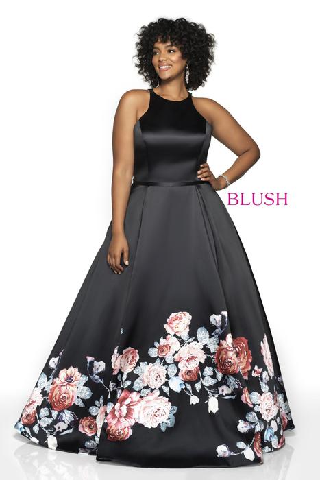 Blush TOO Plus size Prom 11136ZW
