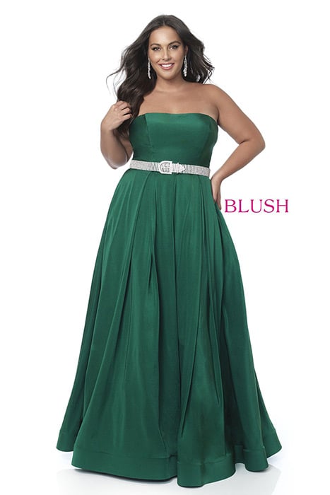 Blush TOO Plus size Prom 11960W