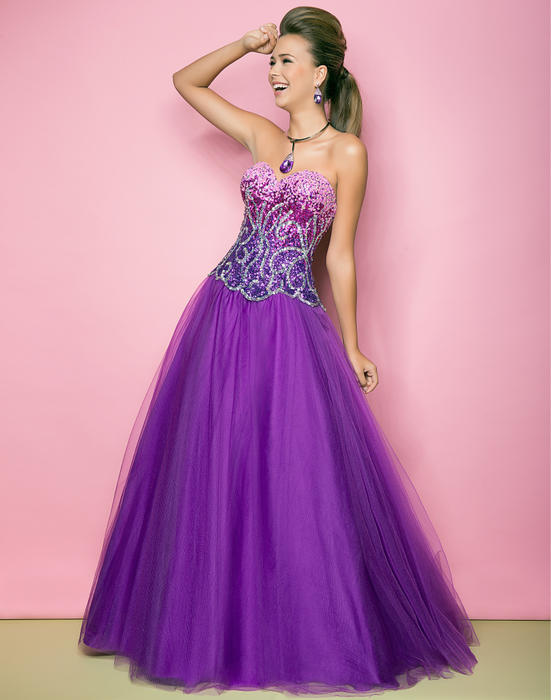 Pink by Blush Prom 5228