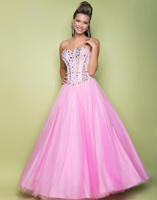 Pink by Blush Prom 5239