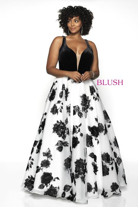 Blush TOO Plus size Prom 5714W
