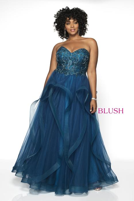 Blush TOO Plus size Prom 5724W