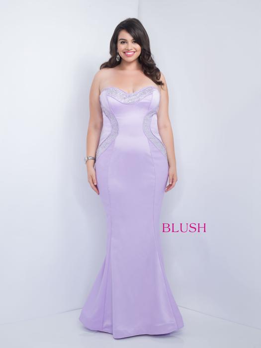 Blush TOO Plus size Prom 9109W