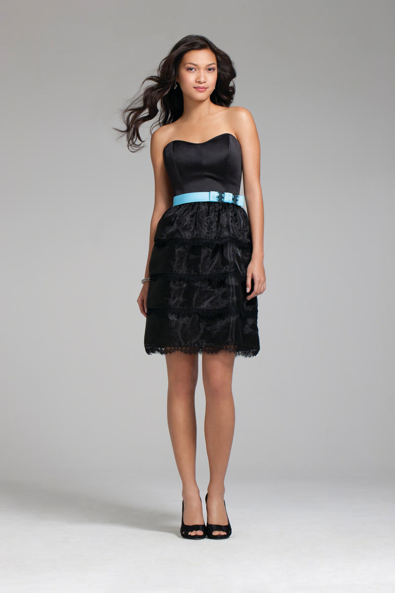 alfred angelo black dress