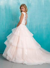 9321 Baby Pink/Ivory/Silver back
