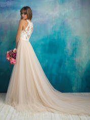 9509 Champagne/Ivory/Nude/Silver back