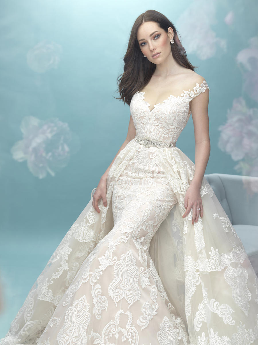 Allure Bridals 9474 with train on sale now