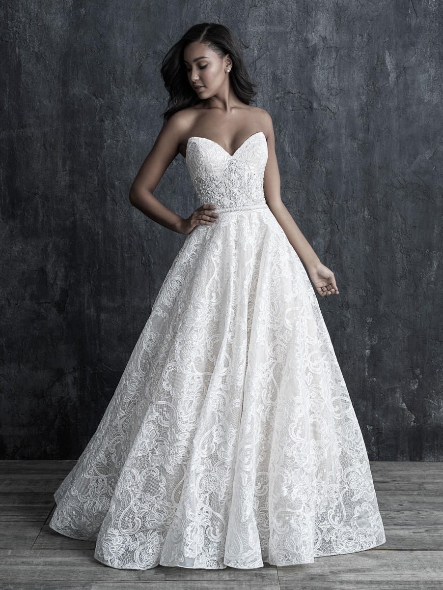 C682 Ball Gown Wedding Dress by Allure Couture - WeddingWire.com