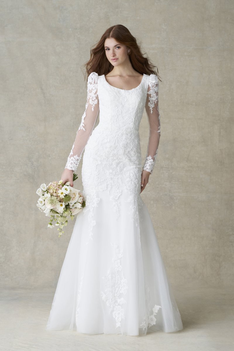 Allure Bridals Modest M805NC