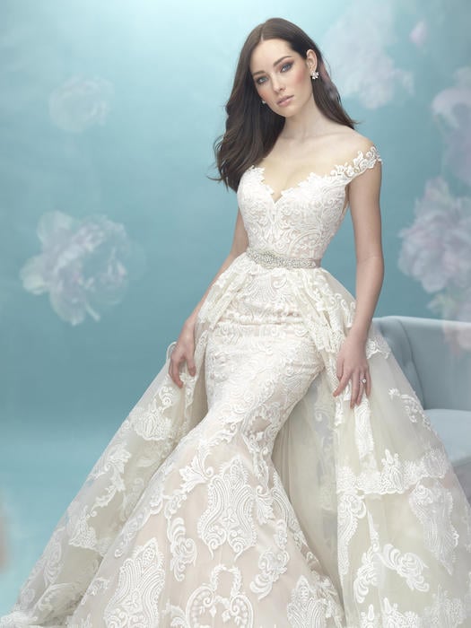 Allure Bridal-Train only 9474T