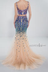 2417 Champagne/Purple/Turquoise back