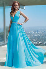 2459 Turquoise/Nude front