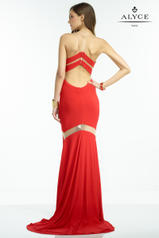 35820 Red/Nude back