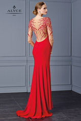 5705 Red/Nude back