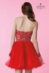 3650 Red/Nude back