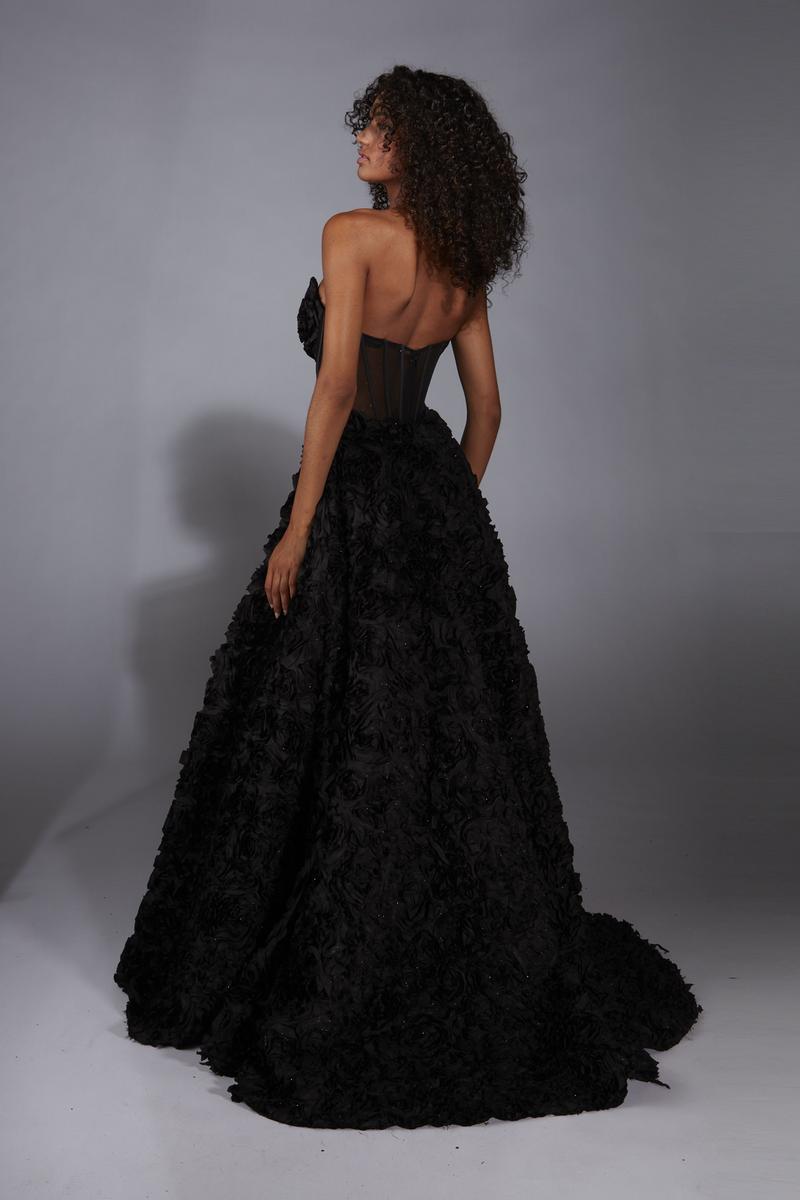 black alyce prom dress Alyce Paris 62149