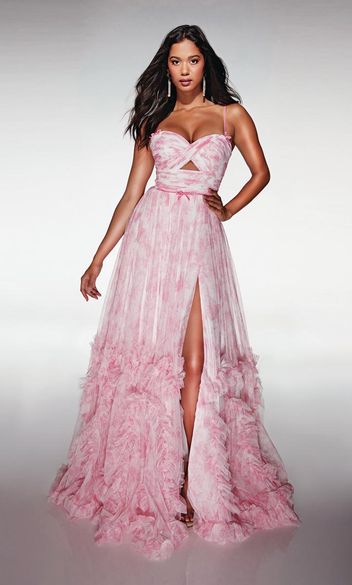 victorian pink dress Victorian Style Multi-Layer Prom Dress Wedding Gown Customized size / Pink I Retro Fairy