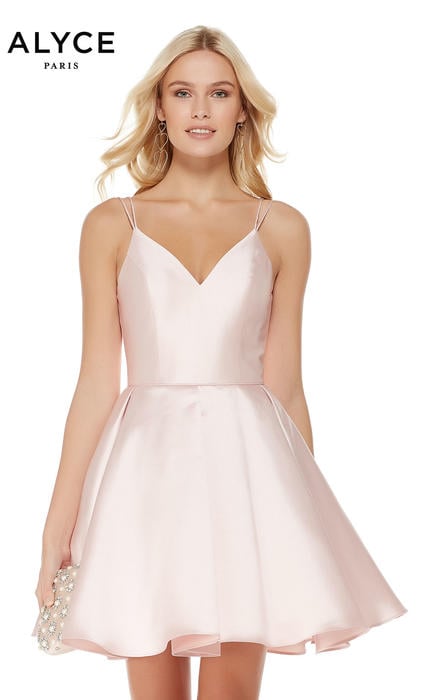 GS2834 | Sweetheart Glitter Jewel Babydoll Short Dress | GLS