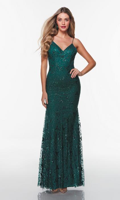Alyce Paris - Glitter Tulle Gown