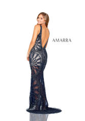 20923 Navy/Nude back