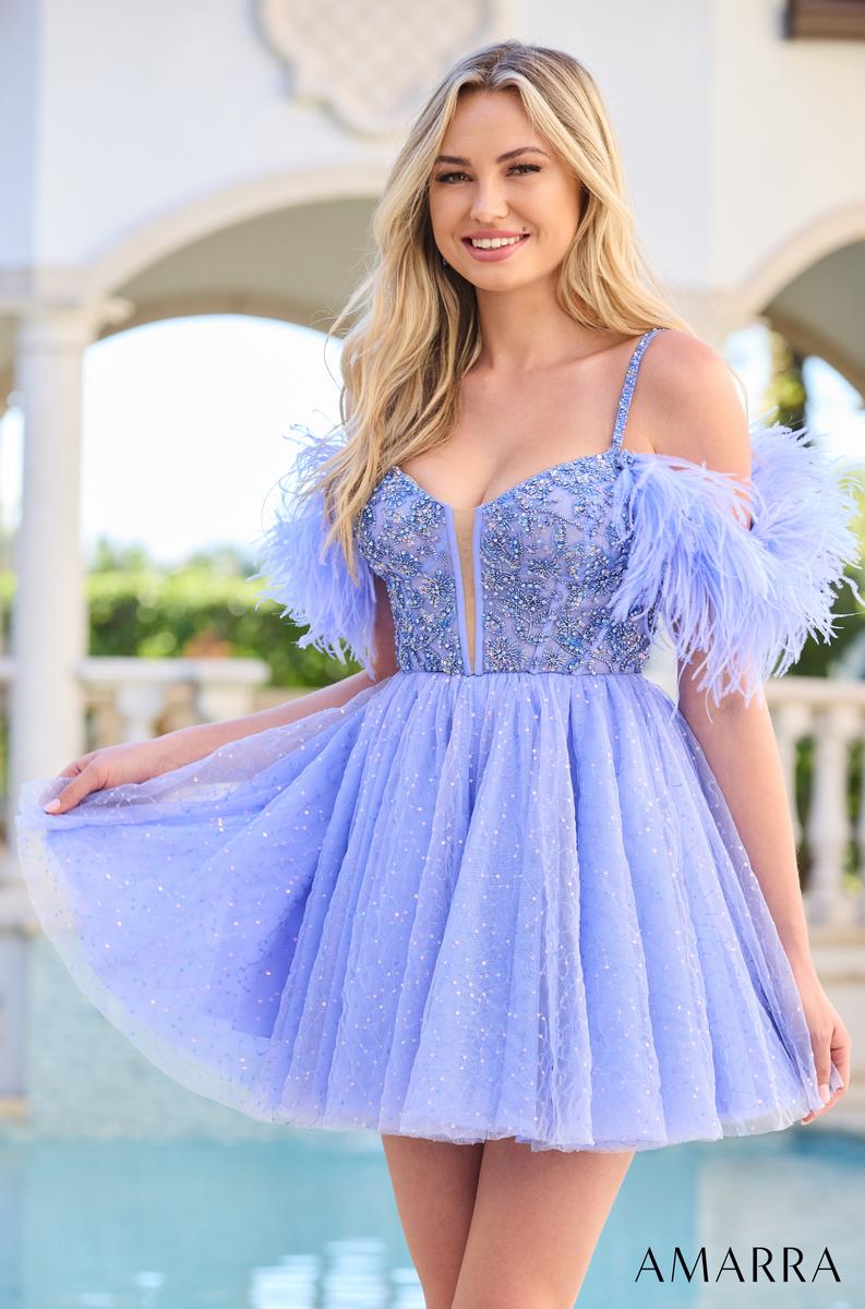 Navy Blue Princess A Line Off the Shoulder Corset Prom Dress with Lace  Ruffles