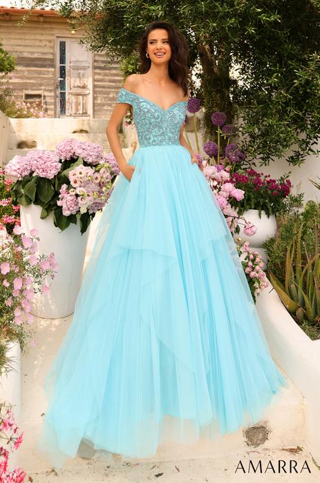 Amarra Prom Gowns make a splash! 94038