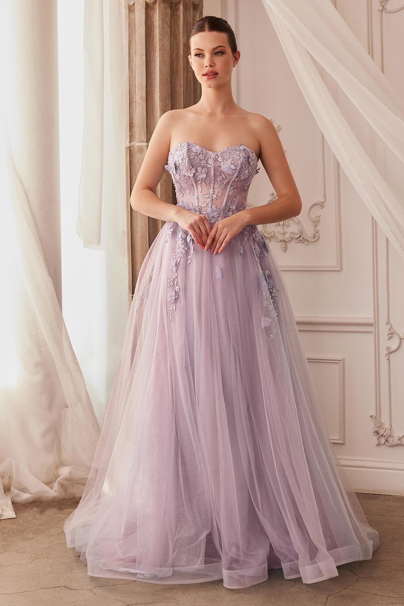 opal prom dress Andrea & Leo A1142 - Enchanted Floral Prom Gown