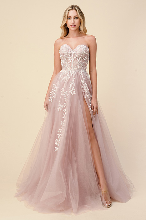 Andrea & Leo Couture Prom and Evening Gown A1029
