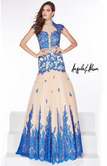 51017 Royal Blue/Nude front