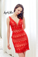 72049 Hot Red/Nude detail