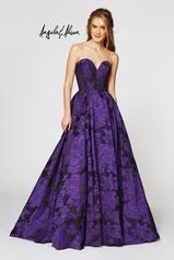 82069 Purple Floral front