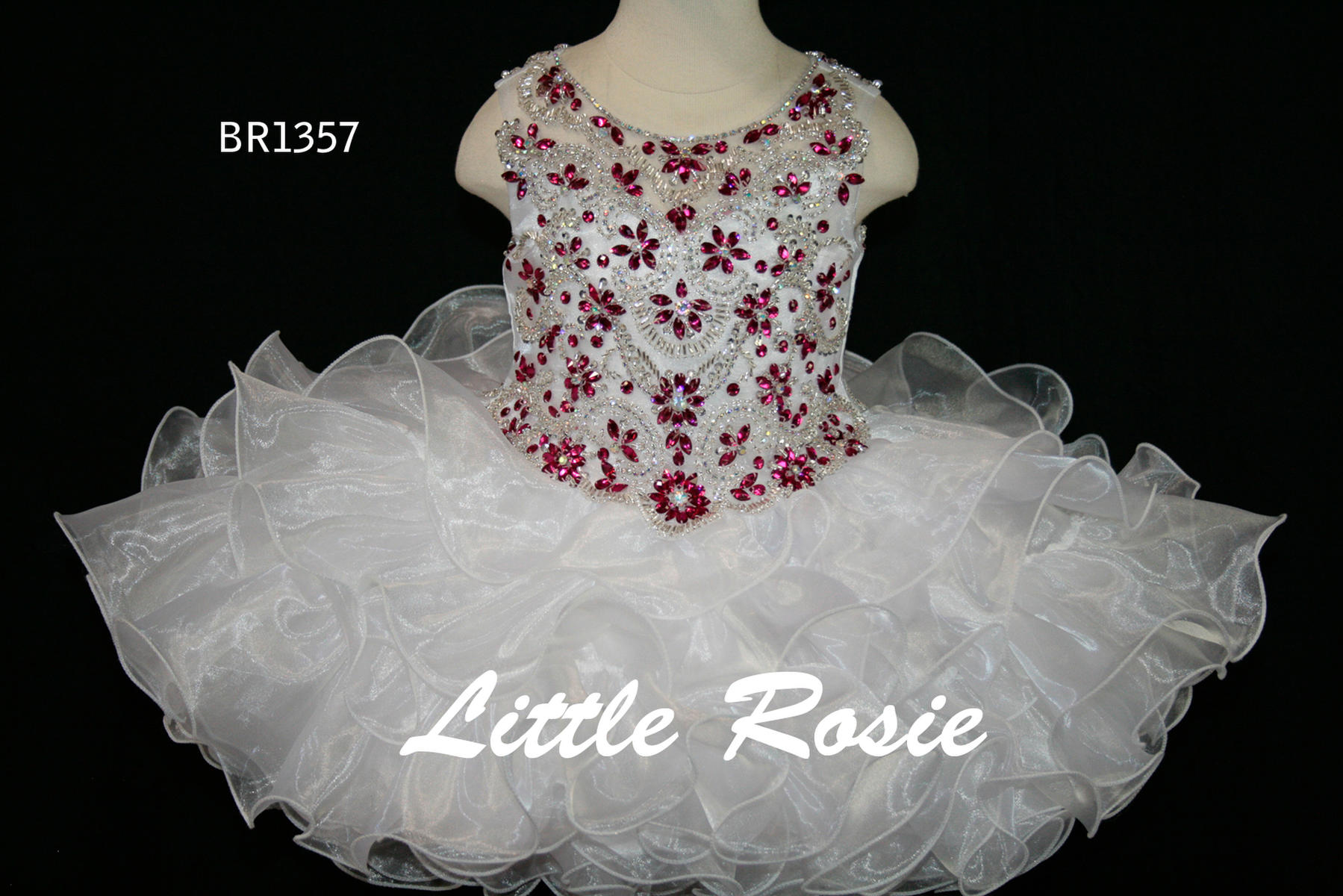 Little Rosie Baby Girls Pageant BR1357
