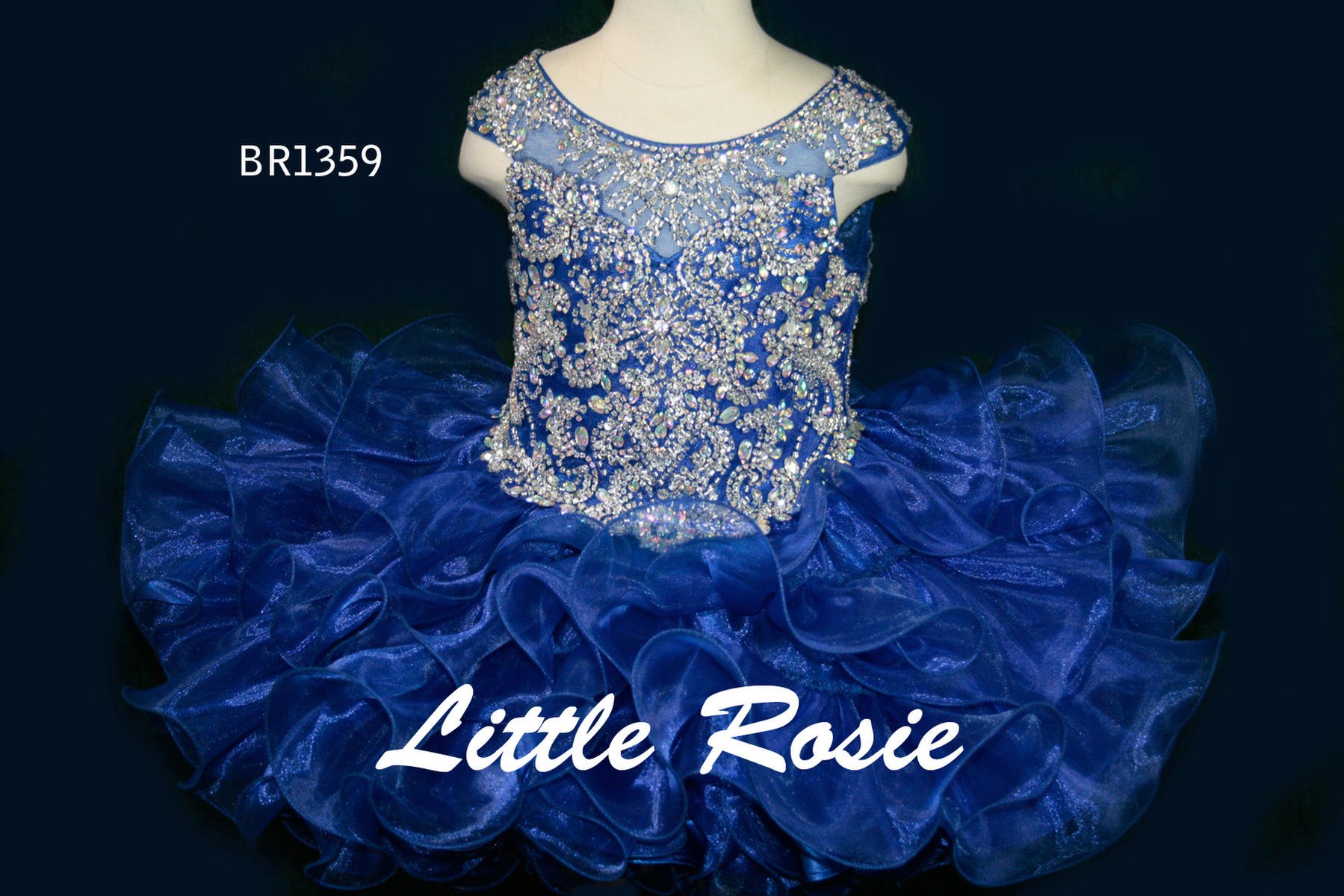 Little Rosie Baby Girls Pageant BR1359