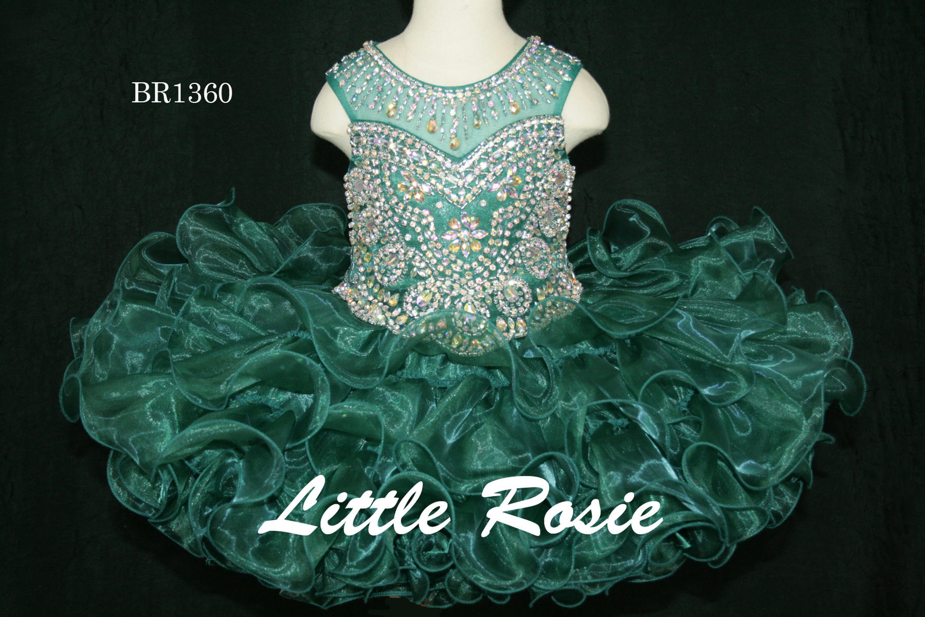 Little Rosie Baby Girls Pageant BR1360