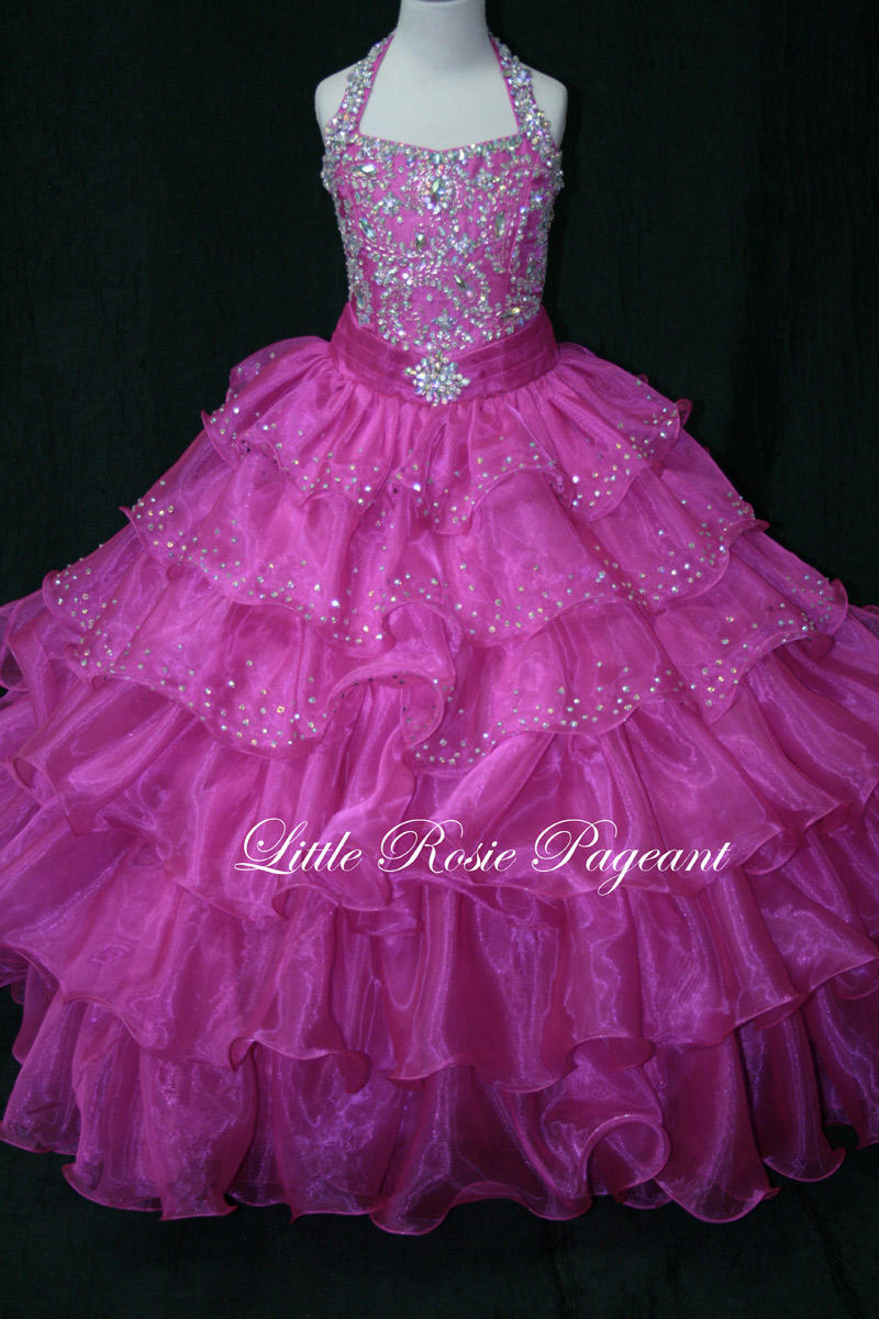 Black Ball Gown Flower Girl Dresses Little Girls Party Dress Black Pageant  Gowns | eBay