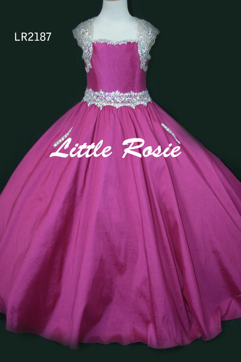 Little Rosie Girls Glitz Long Pageant LR2187