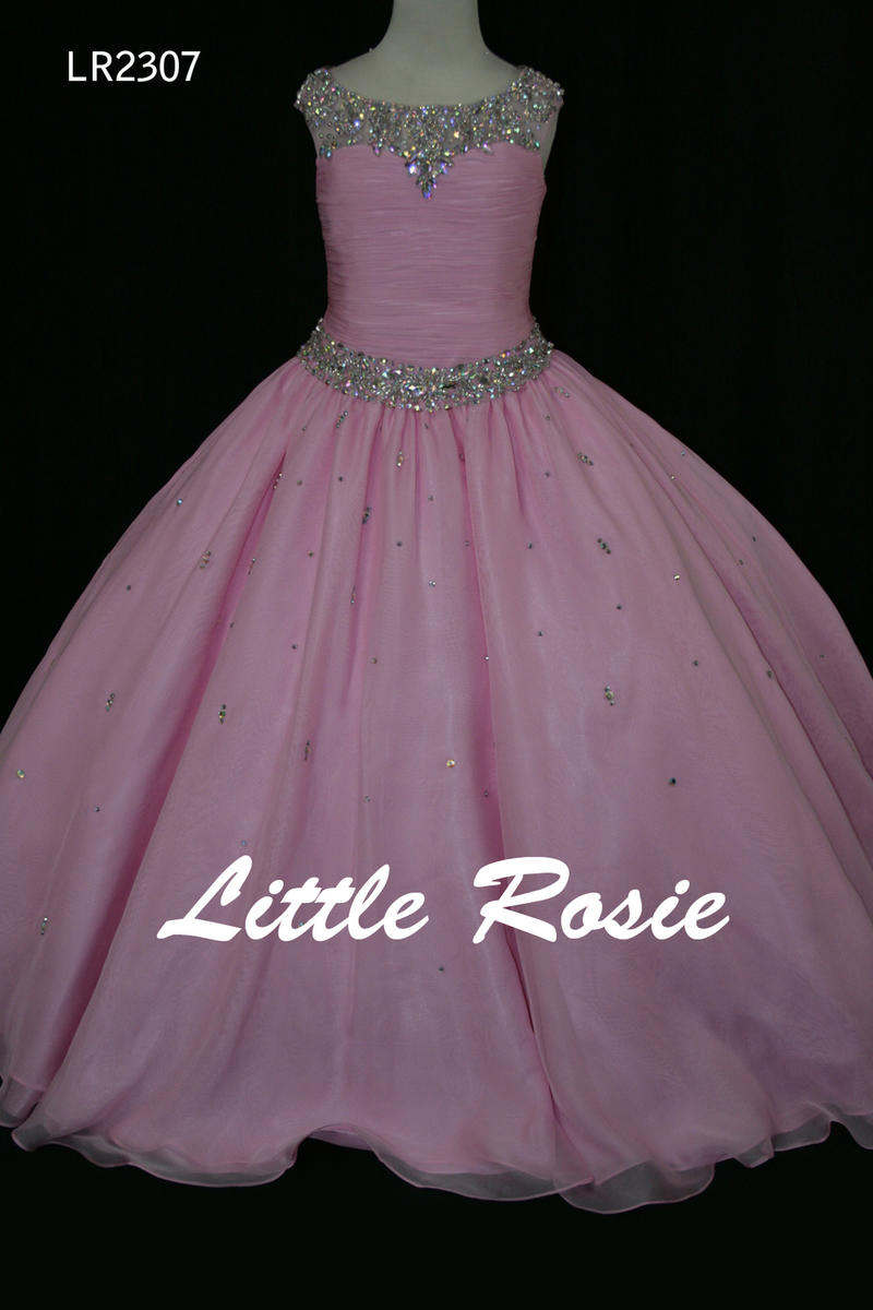 Little Rosie Girls Glitz Long Pageant LR2307