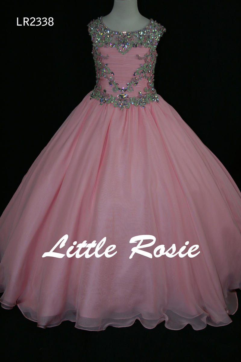 Little Rosie Girls Glitz Long Pageant LR2338