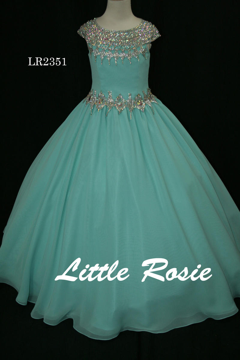 Little Rosie Girls Glitz Long Pageant LR2351