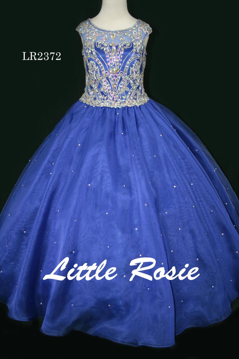 Little Rosie Girls Glitz Long Pageant LR2372
