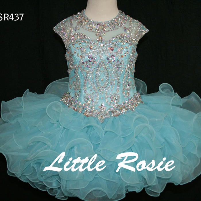 Little Rosie Pageant Dresses-Short Skirt SR437