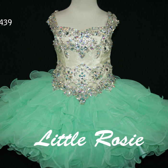 Little Rosie Pageant Dresses-Short Skirt SR439